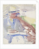 Portrait of a Man, Seated by Francis Campbell Boileau Cadell